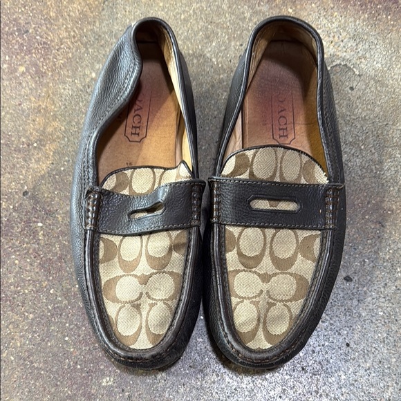 Coach Men's Brown Loafers - Picture 1 of 6